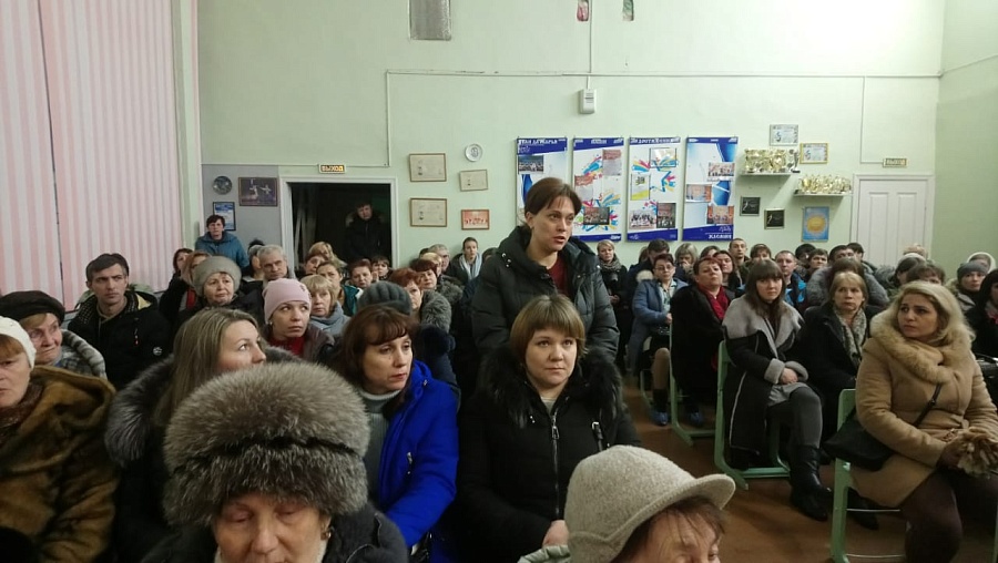 В Ленинском районе состоялась встреча 
с жителями поселка Жасминный