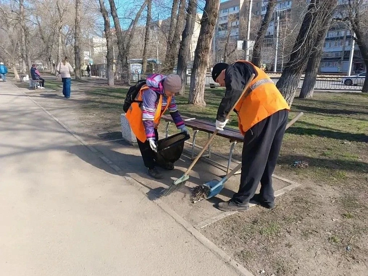 Мероприятия по благоустройству сквера 50 лет Октября