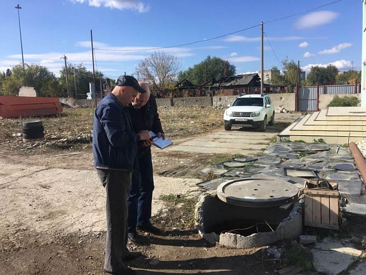 В Ленинском районе состоялись мероприятия 
по инвентаризации бесхозяйных сетей водоснабжения