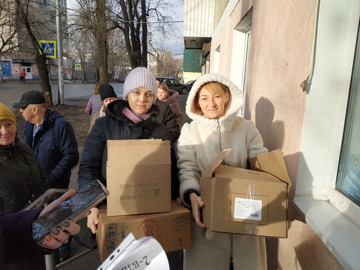 Саратовцы продолжают оказывать поддержку землякам, находящимся в зоне СВО