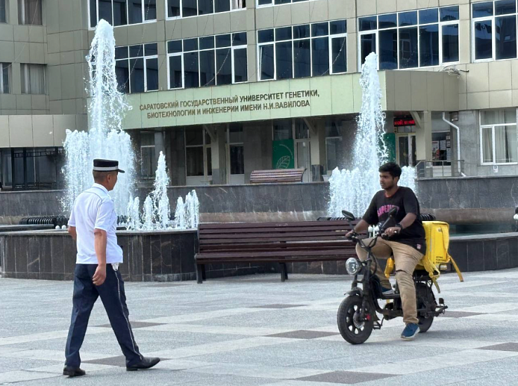 Движение на СИМ по пешеходным зонам не допускается