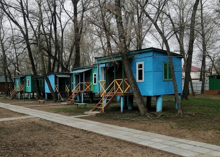 В спортивных лагерях «Олимпиец» и «Солнышко» 
идет подготовка к летнему сезону