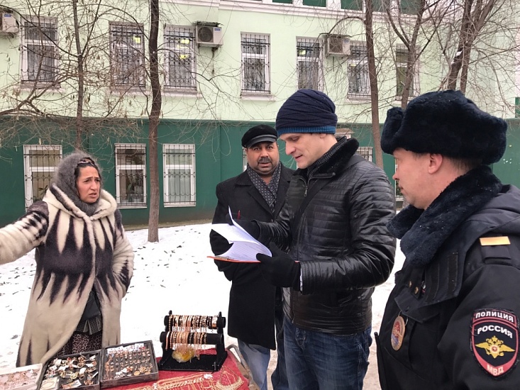 Незаконной торговле не место в городе
