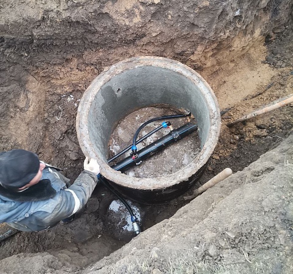 Завершилась замена водопровода в Рыбушанском 
территориальном управлении