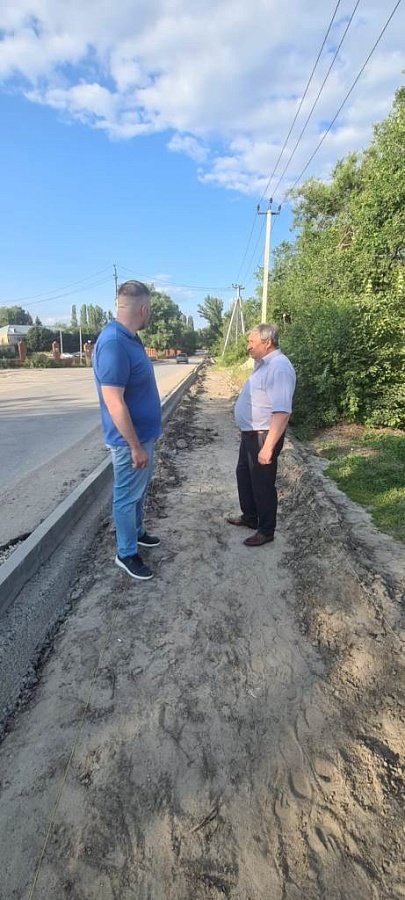 Начальник департамента Гагаринского административного 
района осуществил выезд в с. Березина Речка