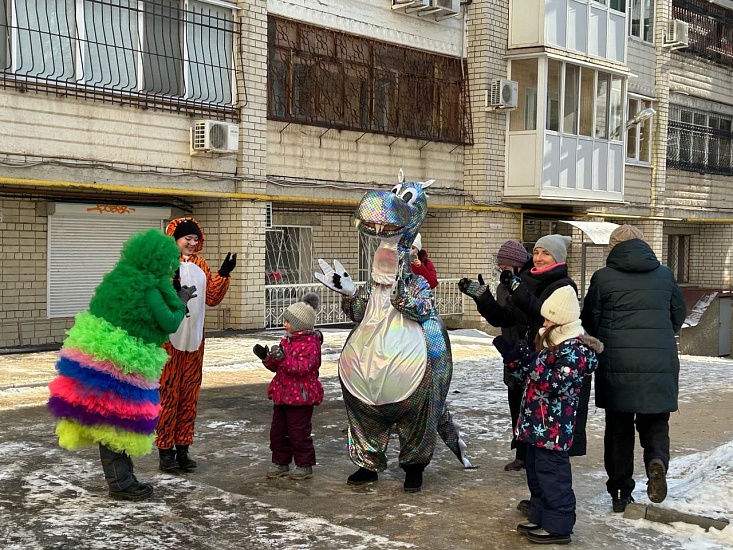 В Волжском районе состоялся праздник соседей