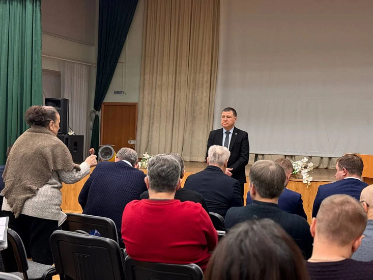 Глава администрации района Сергей Пименов встретился с жителями