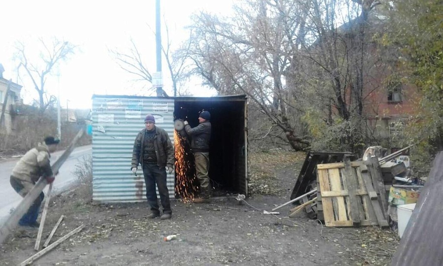 В Заводском районе демонтировано 65 незаконных 
торговых объектов