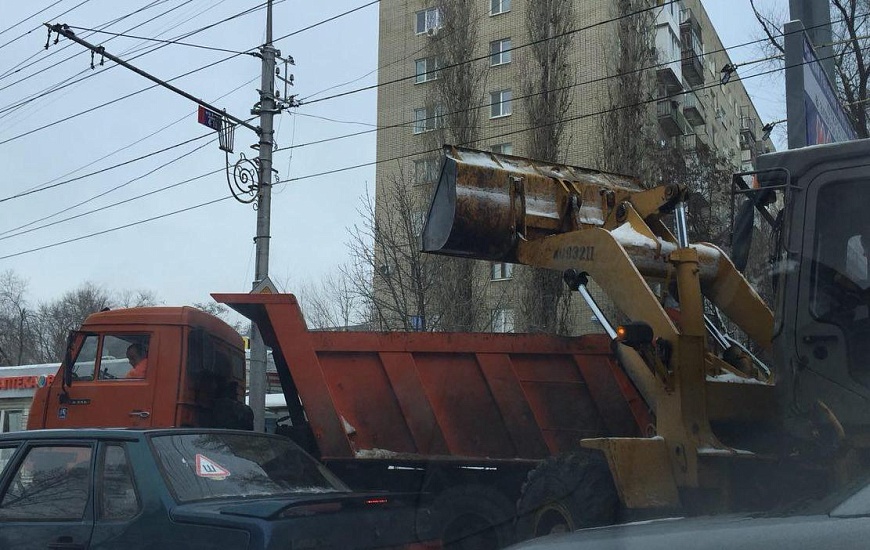 В ночь с 21 на 22 февраля в городе будут очищать 
проезжую часть и тротуары
