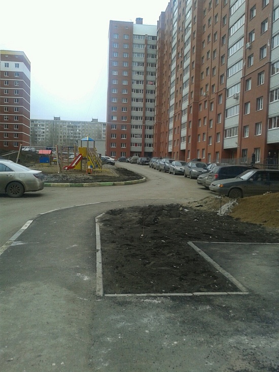 Проведены работы по благоустройству придомовых 
территорий по ул. Оржевского