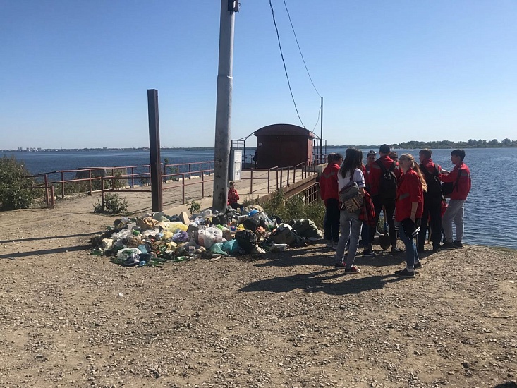 В Заводском районе состоялась акция «Чистый 
берег»