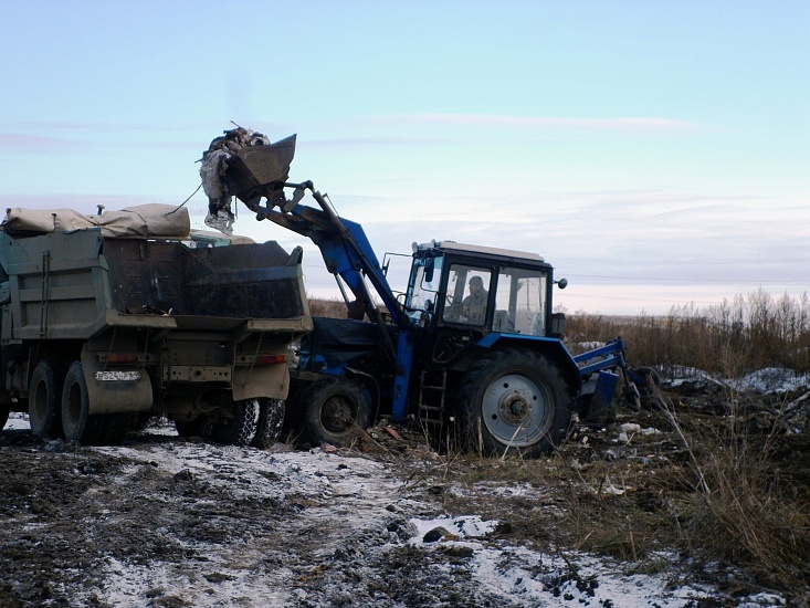 В Волжском районе ликвидировали 5 несанкционированных 
свалок
