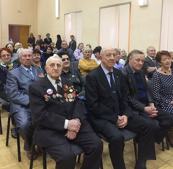 В Волжском районе состоялось торжественное 
мероприятие, посвященное Дню пожилых людей