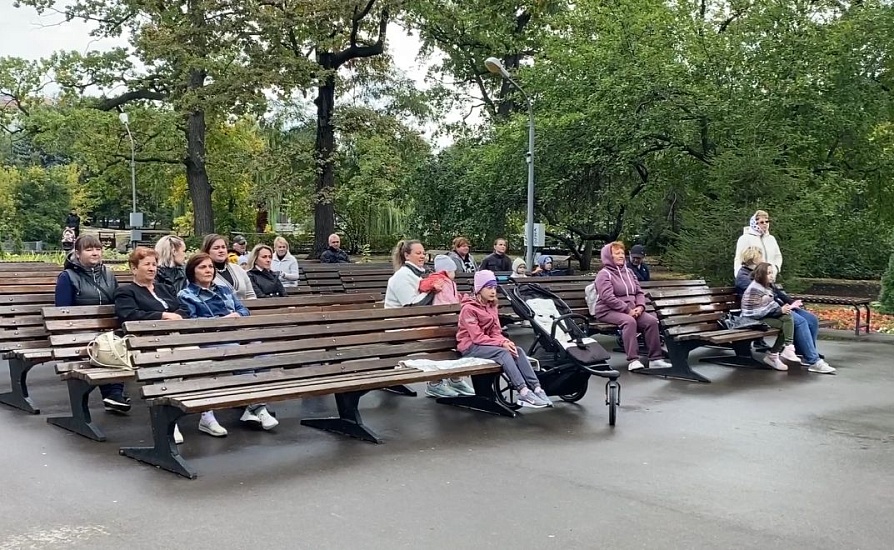 В парке имени Горького прошел праздничный 
концерт, посвященный Дню города