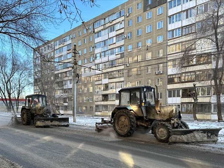 В Заводском районе ведется работа по ликвидации 
коммунальных аварий и их последствий