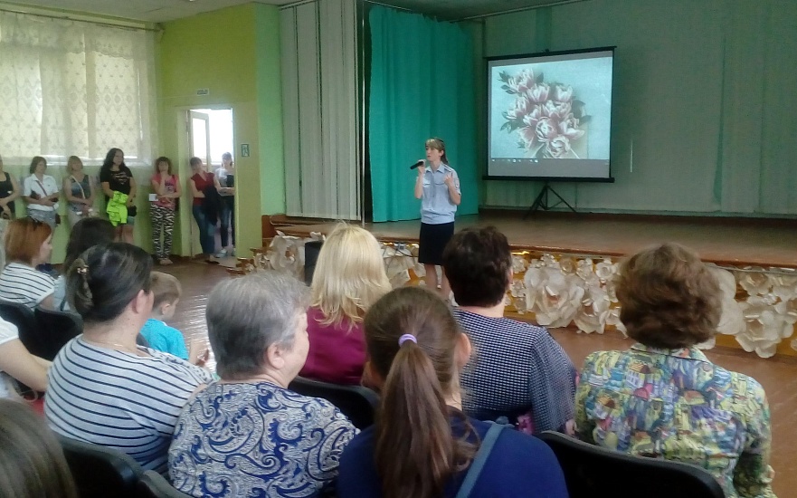 В школе провели занятие по профилактике 
наркомании