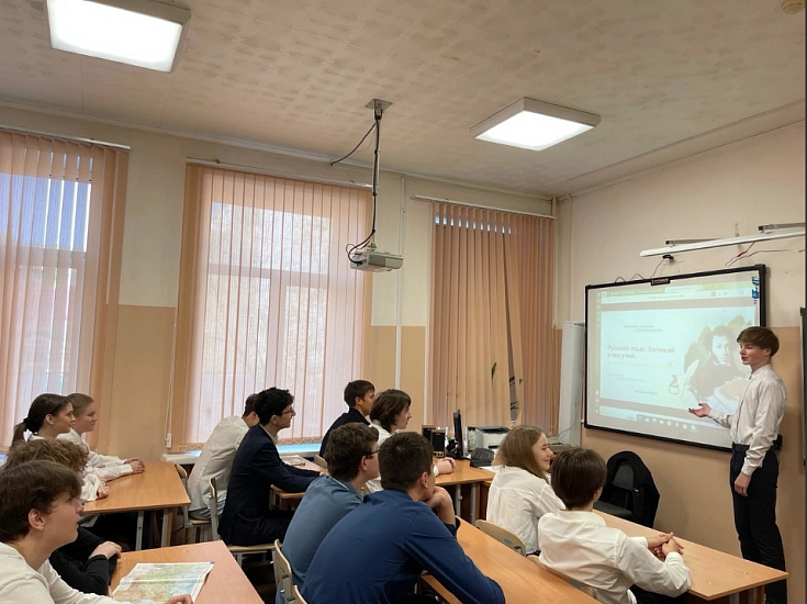 Продолжаются патриотические мероприятия 
в общеобразовательных учреждениях