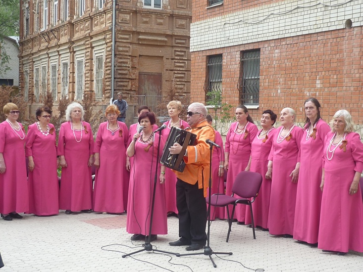 В Детском парке состоялась акция, посвященная 
70-летию Победы