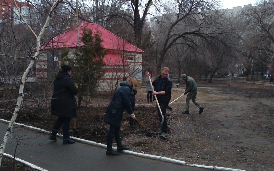 В Детском парке осуществляются работы 
по благоустройству