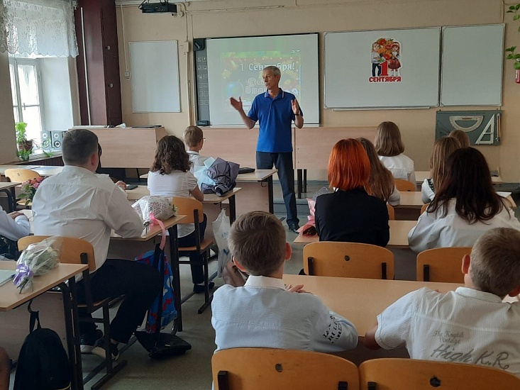 В школах Волжского района состоялись «Уроки 
безопасности»