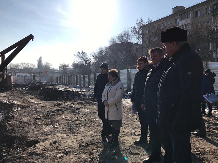 Михаил Исаев оценил начало работ по возведению 
дома для переселения жителей из аварийного жилья