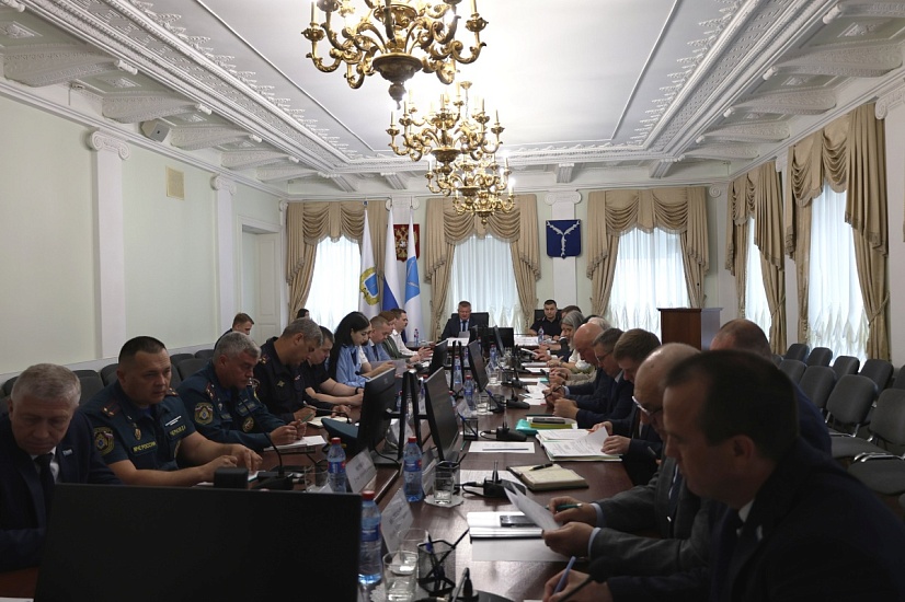 Состоялось заседание антитеррористической комиссии в муниципальном образовании «Город Саратов» 