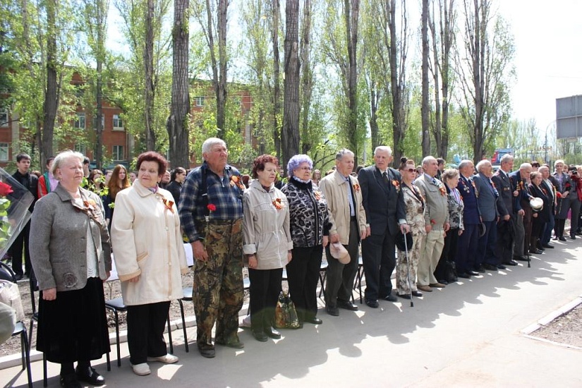 Открыта Доска Почета ветеранам Заводского 
района