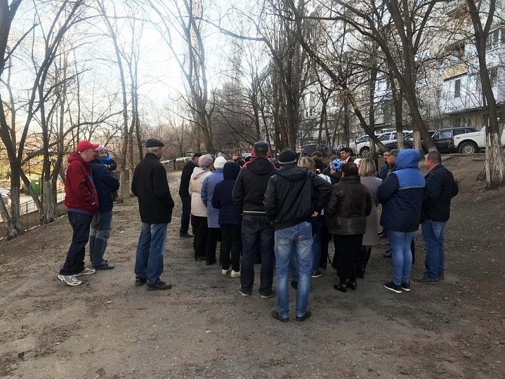 В Заводском районе состоялась встреча 
с жителями