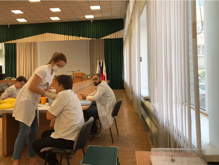 Во Фрунзенском районе состоялось профилактическое 
мероприятие по диспансеризации