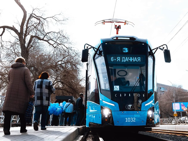 В городе состоялся долгожданный запуск трамвая № 3