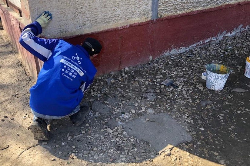 В Волжском районе проведен санитарный 
день