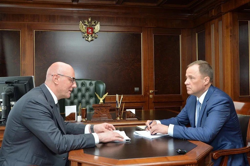 Дмитрий Чернышенко и Игорь Комаров обсудили 
реализацию приоритетных проектов регионов ПФО