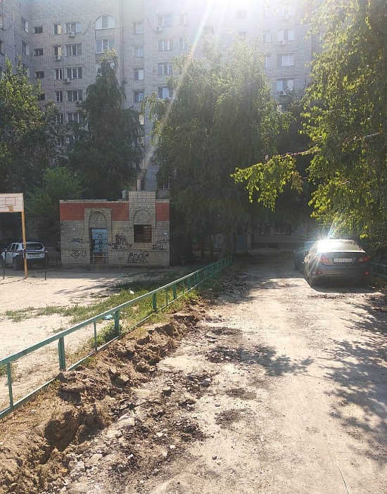 Завершен ремонт трех дворовых территорий