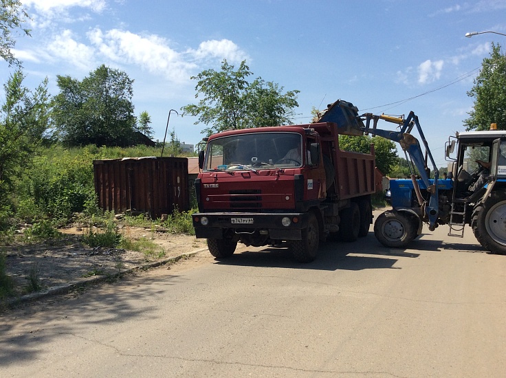 Ликвидированы свалки, посажены цветы, покрашены 
ограждения