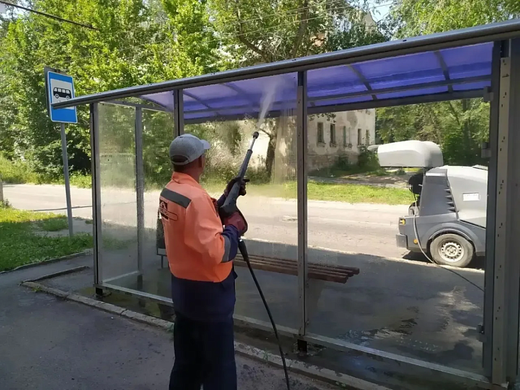 Уборка города продолжается