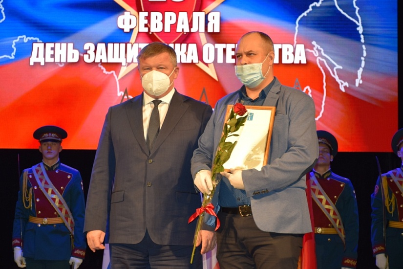 Михаил Исаев принял участие в торжественном 
мероприятии, посвященном Дню защитника Отечества