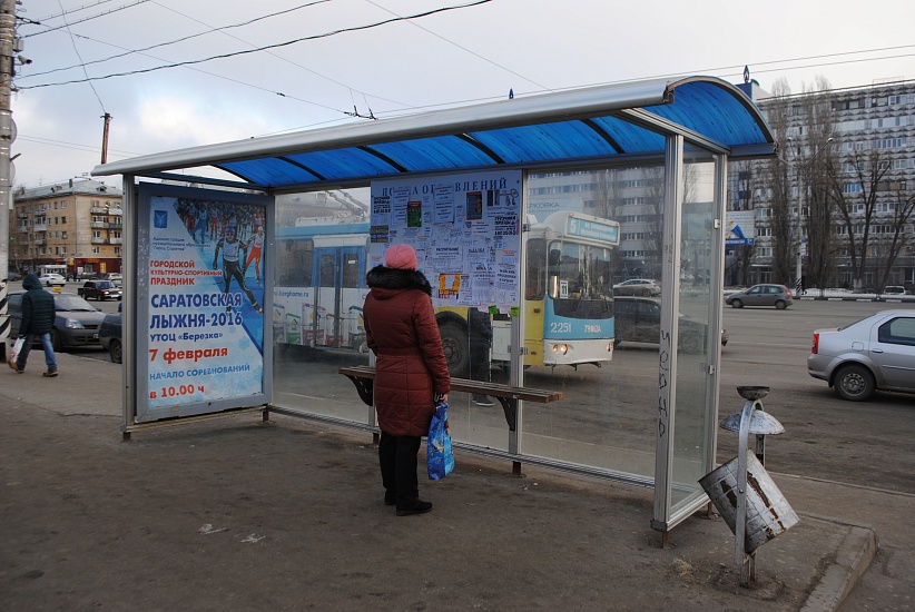 В Ленинском районе планируется установить 
13 остановочных павильонов нового образца
