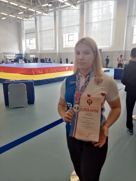 Марьяна Авдеенко стала 2 на Чемпионате 
России по ушу-суньда