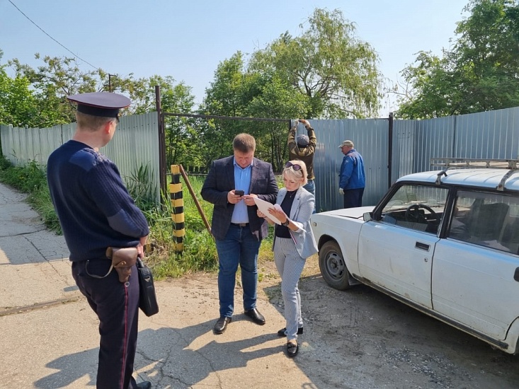 Сотрудниками муниципального контроля 
проведены мероприятия по пресечению нарушений требований земельного законодательства