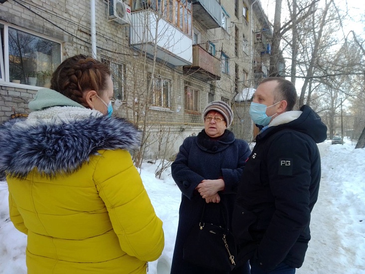 В Заводском районе состоялась встреча 
с жителями