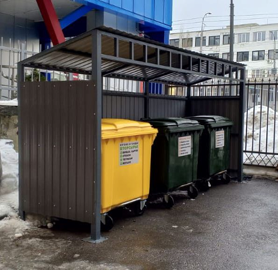 Продолжаются мероприятия по обустройству 
мест первичного складирования отходов