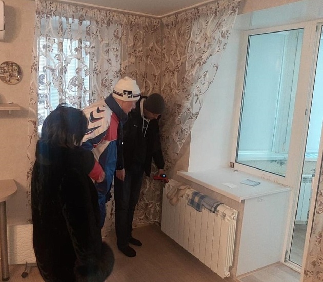 Во Фрунзенском районе проведено выездное 
совещание по вопросам отопления