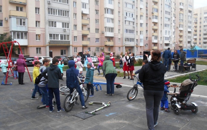 В Заводском районе отметили «День двора»