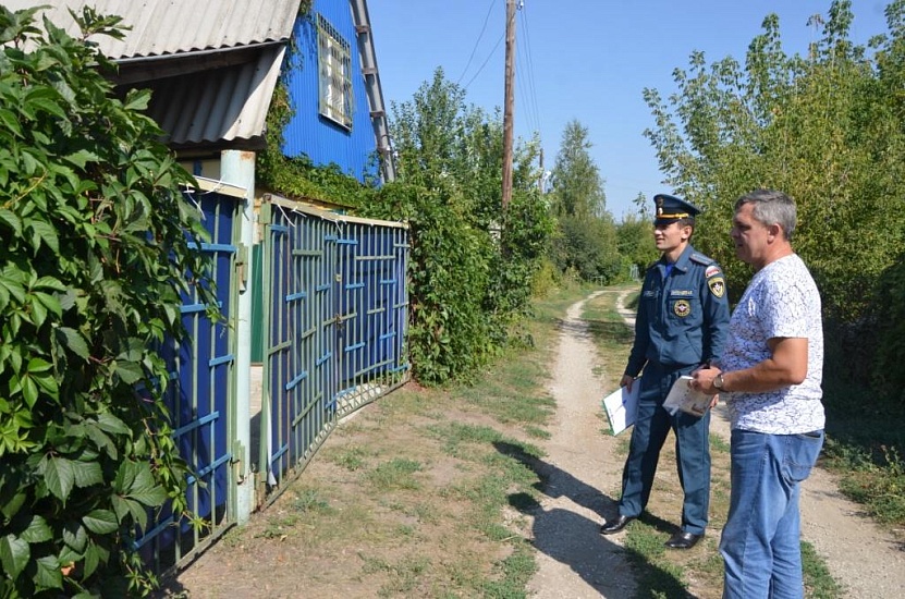 Жителям СНТ напомнили о важности соблюдения 
требований пожарной безопасности