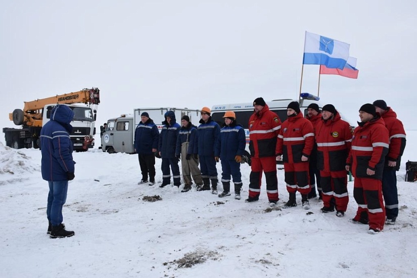Сотрудники городской службы спасения и 
представители других профильных структур провели противопаводковую тренировку