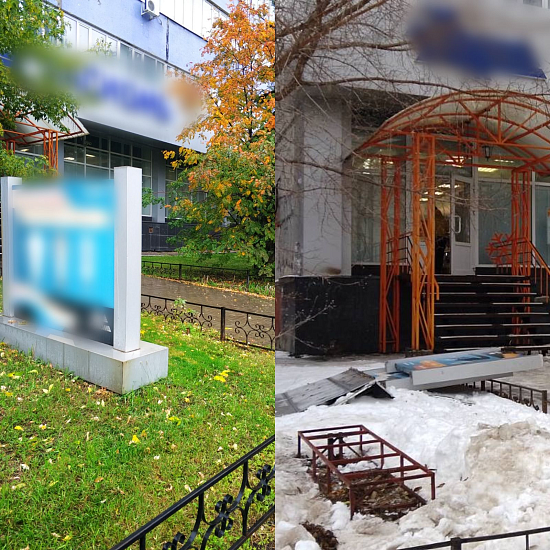 В Октябрьском районе продолжается работа 
по устранению незаконных вывесок