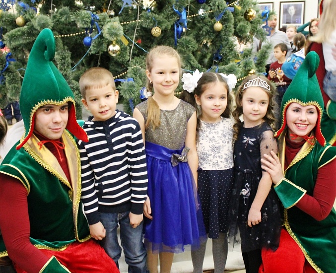 Проведены новогодние мероприятия для самых 
маленьких