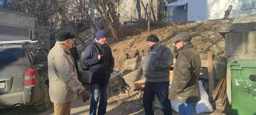 В Волжском районе запланирован ремонт 
подпорной стенки