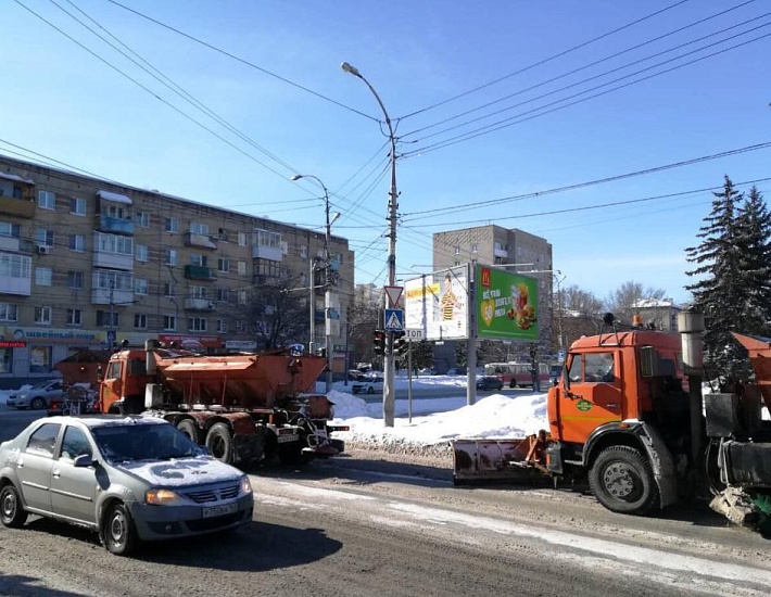 Продолжается зимнее благоустройство Заводского 
района
