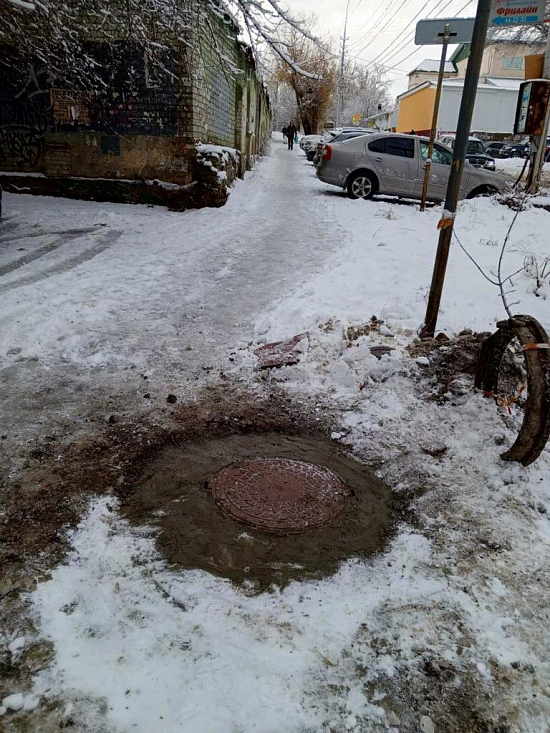 Ранее выявленные открытые смотровые колодцы 
восстановлены